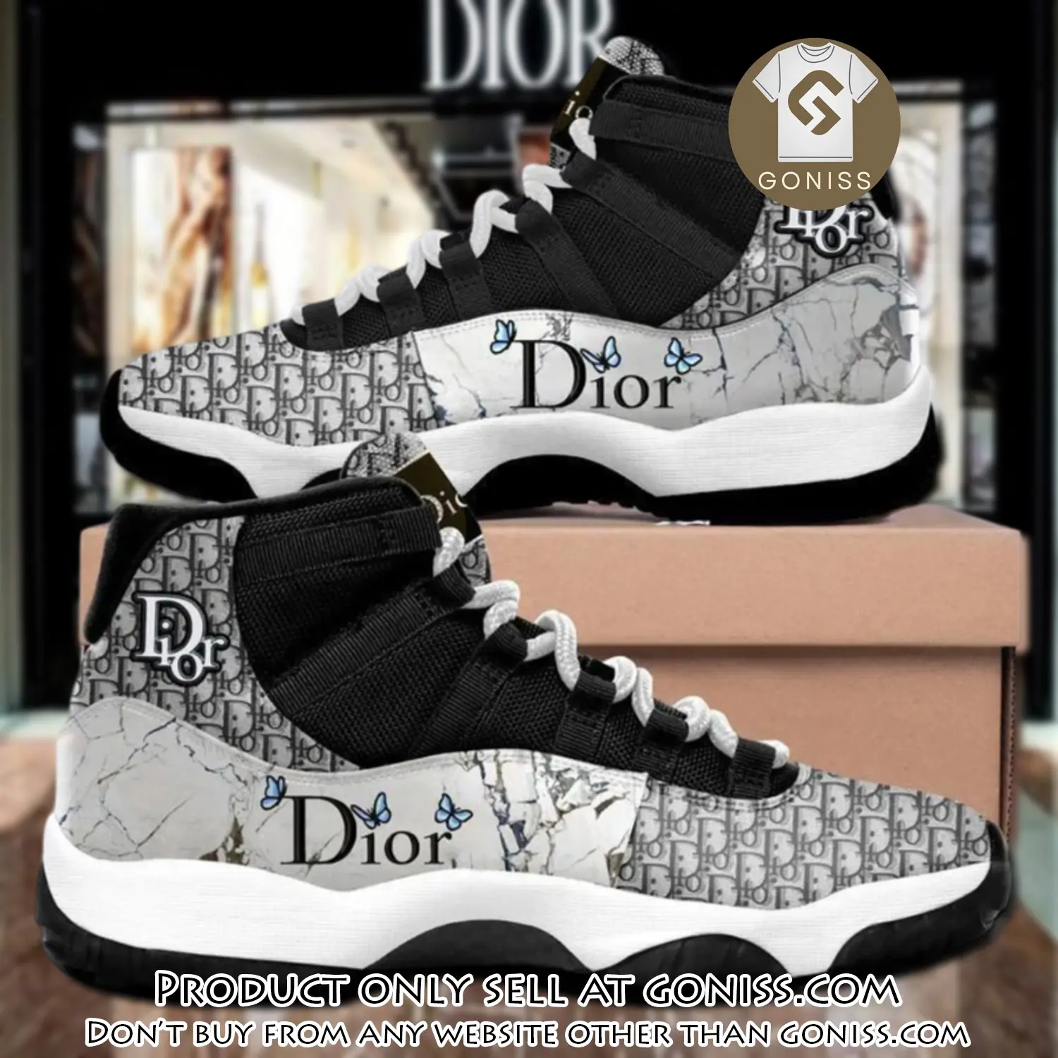 Dior luxury air jordan 11 shoes sport hot  dior sneakers gifts for men women gn5049875
